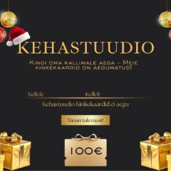 Kehastuudio Kinkekaart väärtusega 100EUR