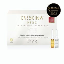 Crescina TRANSDERMIC HFSC 1300 juukseampullid meestele 10+10tk 3,5ml