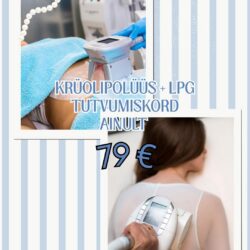 Eripakkumine: Krüolipolüüs + LPG tutvumiskord ainult 79 €