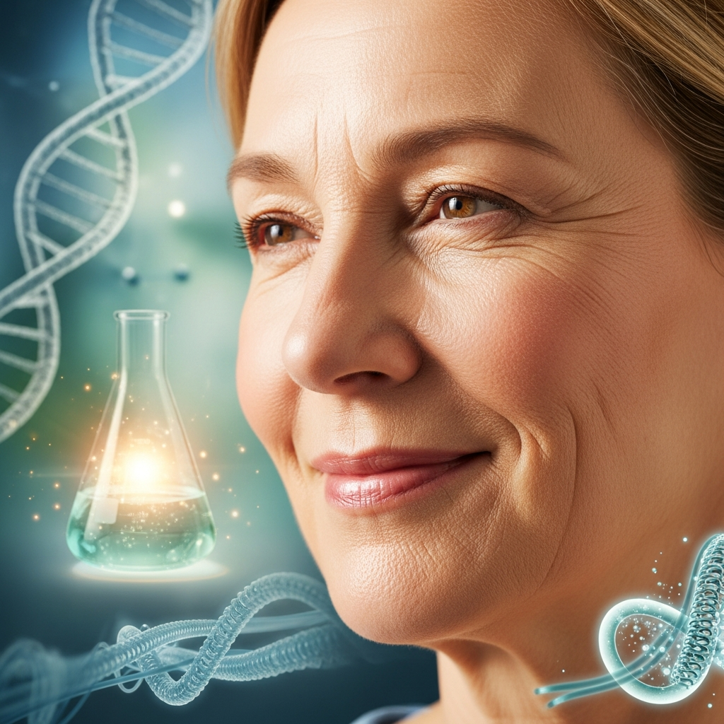 Illustration of Naha elastsuse parandamine vanemas eas: teaduslikud ja tõhusad meetodid